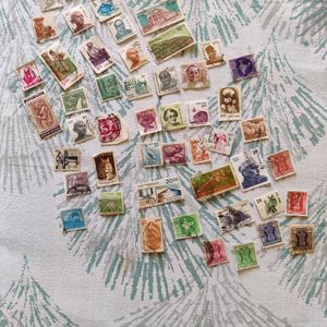 50 Old Indian Stamps