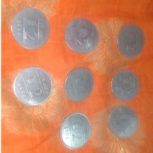 8 Piece 2rs 👛 Coin