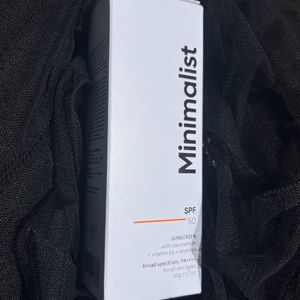 Minimalist Sunscreen