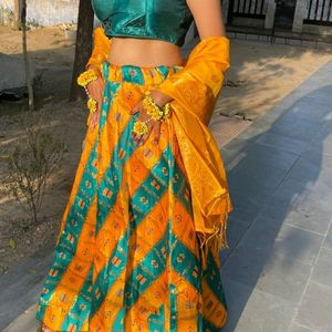 Yellow Lehnga Choli