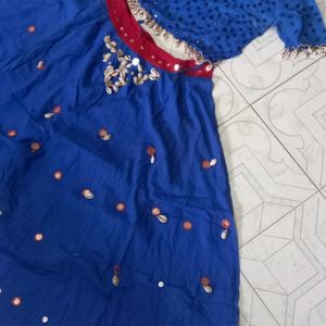 Blue Chaniya Choli