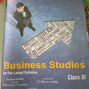 Business Studies Book 11th Poonam Gandhi