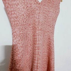 Very Beautiful Peach Color Dress