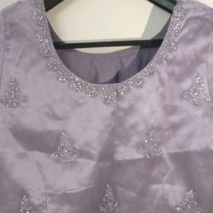 Beautiful Lavender Purple Lehanga Set