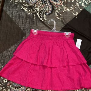 Hot Pink Skirt