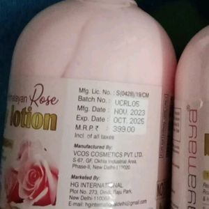 Rose Body Lotion | Pack Of 2 | Kayamaya |