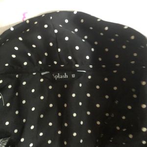 Splash Polka Dot Top