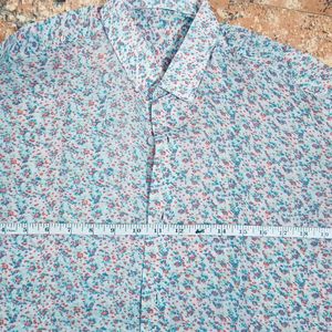 Faded Flower Gents Shirt