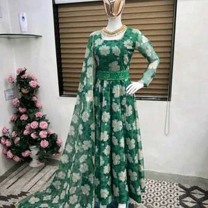 Party Wear Gown Set