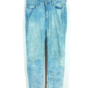 Light Blue Faded Skinny Jean's (Women's)