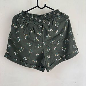 Olive Colour Shorts