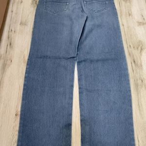 Sc3988 Khaki Blue Jeans Waist 34