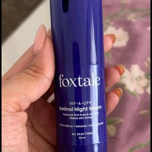 Foxtale Retional Night Cream