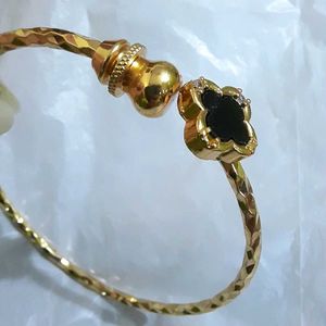 Gold Clover Bracelet