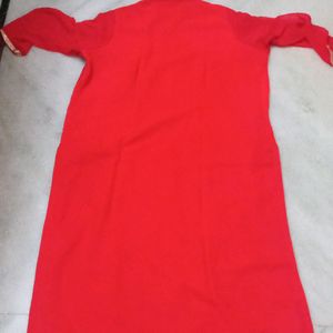 Red Kurta