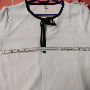 Korean Style White Top