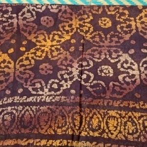 Brown Color Cotton Saree