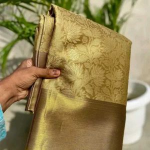 Trending Gold Tissue Saree