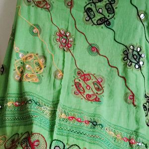 Green Dupatta