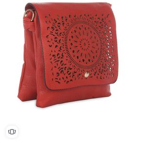 beautiful orange sling bag