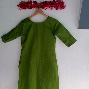 Green Kurta 🔥🔥🔥🔥 For Women