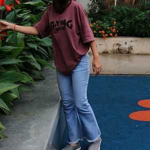 Light Blue Bootcut Jeans