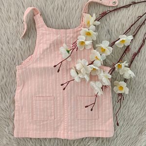 Baby Hop Peach Dungaree (Girls)