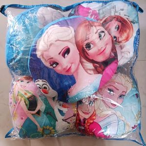 Set Of 5 Cushion Pillow - Anna-Elsa