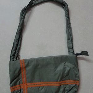 Grey Shoulder Bag .