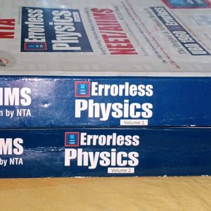 Errorless Physics For NEET