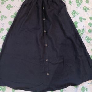 Long Skirt Black