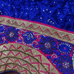 Beautiful Heavy Blue Coloured Kurta Trouser