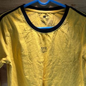 HRX Yellow Sport Top