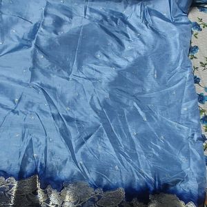 Beautiful Soft Silk Saree With Blouse