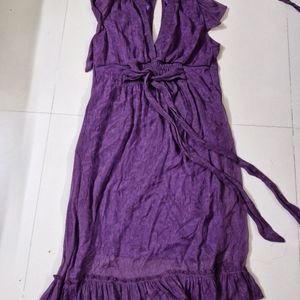 Date Night Purple Dress