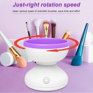 Automatic Makeup Brush Cleaner