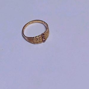 Golden Casual Daily Wear Ring