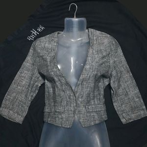 CROP BLAZER