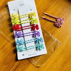 Cute Bow Bobby Pin Sets ₹30/- Per Pair