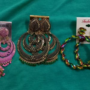 Big Jhumki Set Of 3