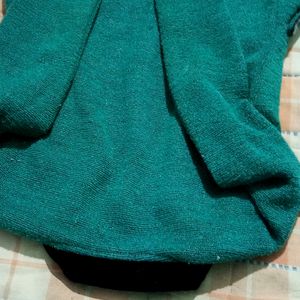 Women Green Sweater