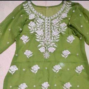 Chikankari Kurti New