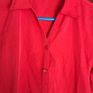 Red Formal Shirt