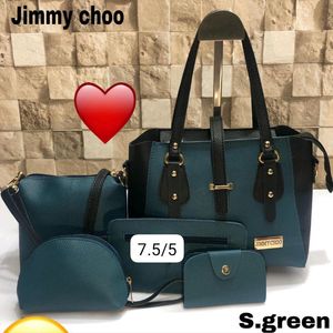 Handbags Five Piece Combo