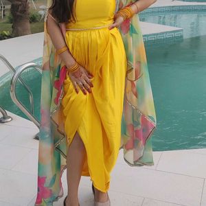 Haldi Dress