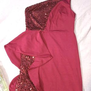 Urbanic Maroon Gown