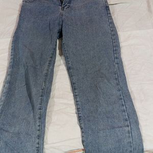 Urbanic Blue Ankle Length Jeans