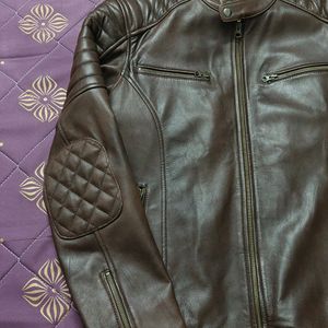 Pure Goat Leather Hand stitched Jacket