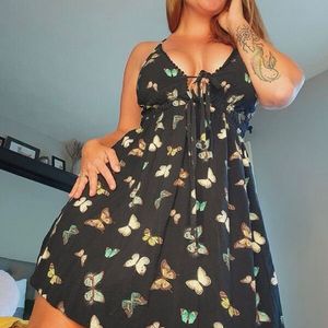 Butterfly 🦋 Front Tie Dress