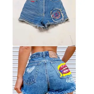 Hot Denim Pants Super High Waist